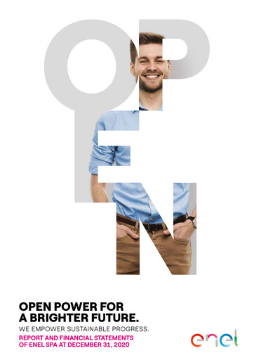 Thumbnail Enel Financial Statement 2020