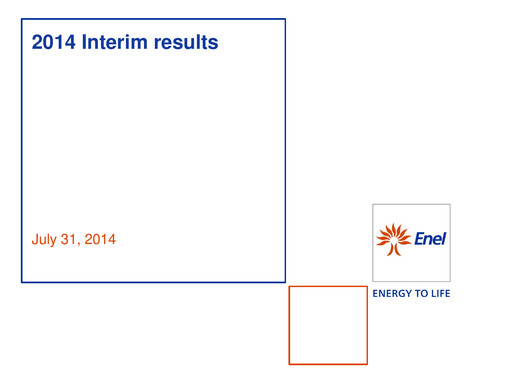 Thumbnail Enel Half-year Report 2014-h1
