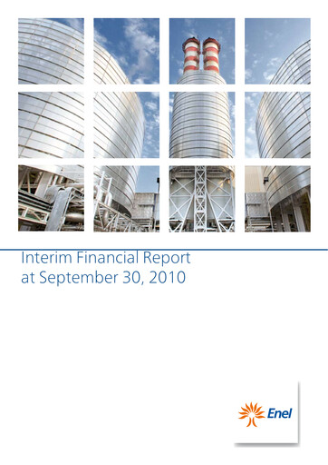 Thumbnail Enel Quarterly Report 2010-q3