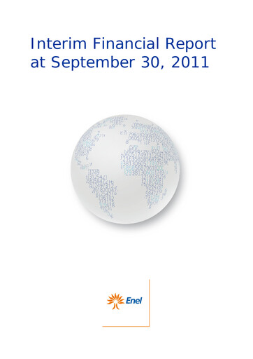 Thumbnail Enel Quarterly Report 2011-q3
