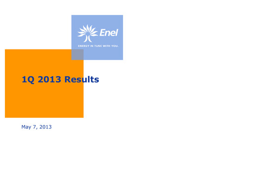Thumbnail Enel Quarterly Report 2013-q1