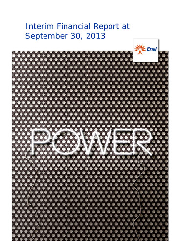 Thumbnail Enel Quarterly Report 2013-q3