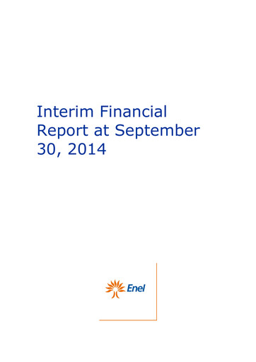 Thumbnail Enel Quarterly Report 2014-q3