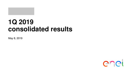 Thumbnail Enel Quarterly Report 2019-q1
