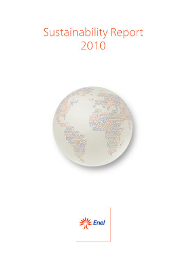 Thumbnail Enel Sustainability Report 2010