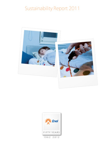 Thumbnail Enel Sustainability Report 2011