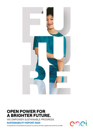 Thumbnail Enel Sustainability Report 2020