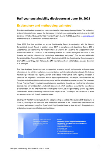 Thumbnail Enel Sustainability Report 2023-h1