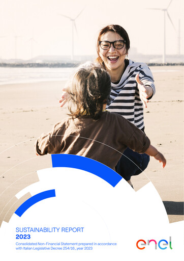 Thumbnail Enel Sustainability Report 2023