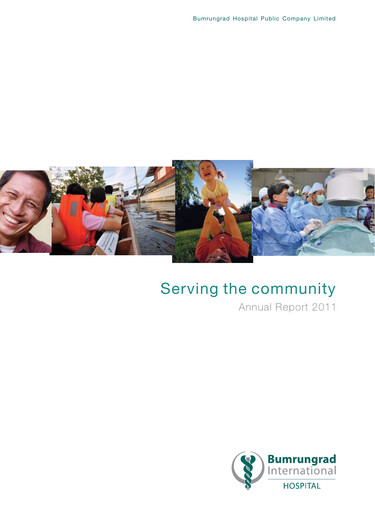 Vorschaubild Bumrungrad Hospital Jahresbericht 2011