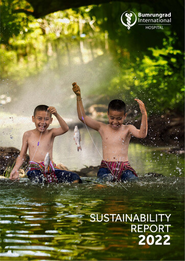 Vorschaubild Bumrungrad Hospital Nachhaltigkeitsbericht 2022