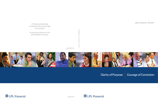 Thumbnail LPL Financial
 Annual Report 2009
