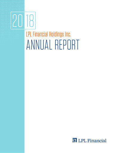Thumbnail LPL Financial
 Annual Report 2018
