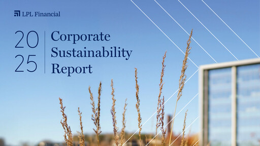 Thumbnail LPL Financial
 Sustainability Report 2025