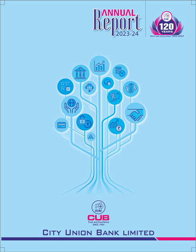 Thumbnail City Union Bank
 Annual Report 2023-2024