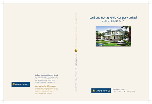 Thumbnail Land and Houses Annual Report 2010
