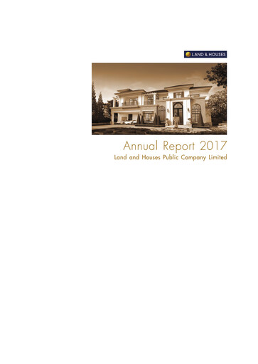 Thumbnail Land and Houses Annual Report 2017