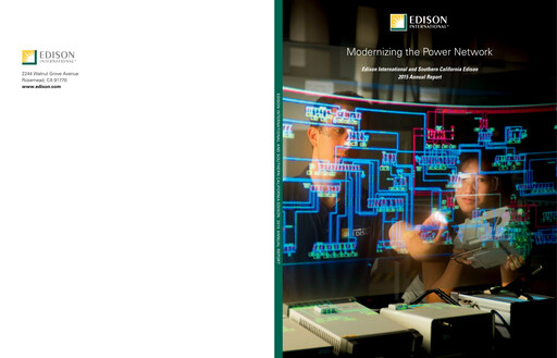 Thumbnail Edison International
 Annual Report 2015