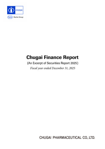 Thumbnail Chugai Pharmaceutical Financial Report 2025