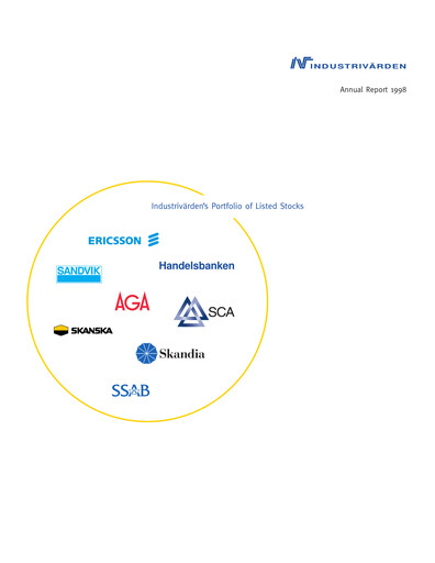 Thumbnail Industrivarden Annual Report 1998