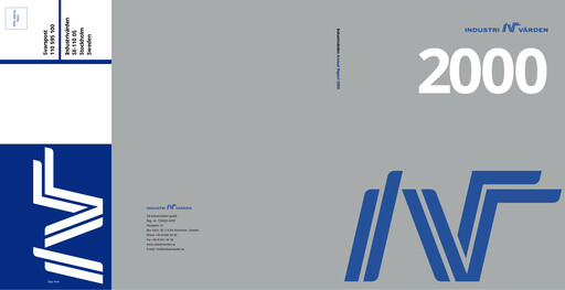Thumbnail Industrivarden Annual Report 2000
