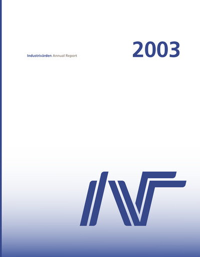Thumbnail Industrivarden Annual Report 2003