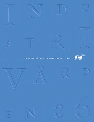Thumbnail Industrivarden Annual Report 2006