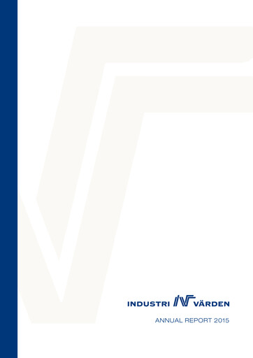 Thumbnail Industrivarden Annual Report 2015