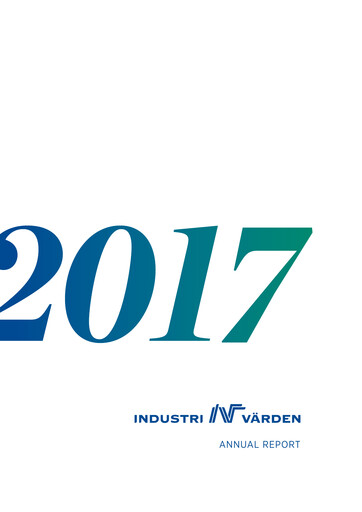 Thumbnail Industrivarden Annual Report 2017