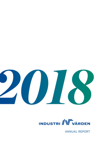 Thumbnail Industrivarden Annual Report 2018