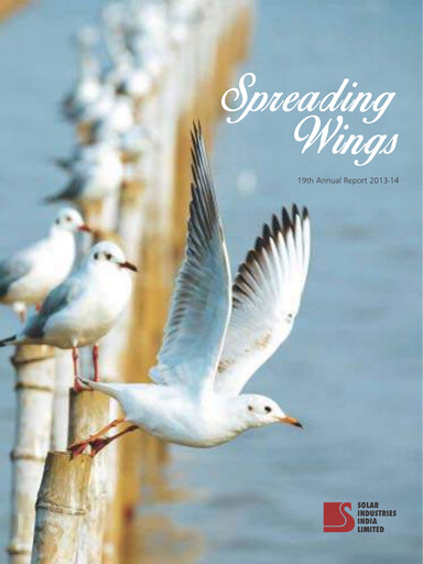 Thumbnail Solar Industries India Annual Report 2013-2014