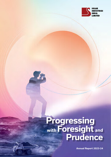 Thumbnail Solar Industries India Annual Report 2023-2024