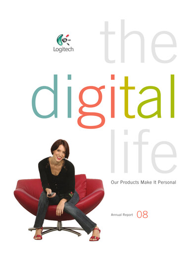 Thumbnail Logitech Annual Report 2008