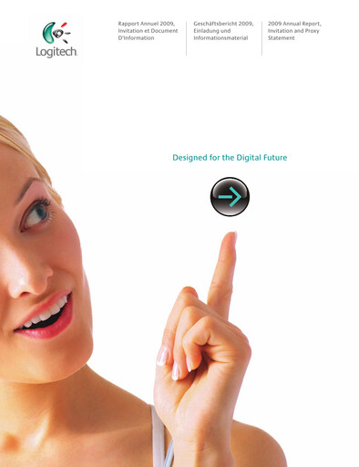 Thumbnail Logitech Annual Report 2009