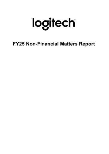 Thumbnail Logitech Sustainability Report 2025