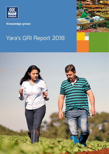 Thumbnail Yara International
 Sustainability Report 2018