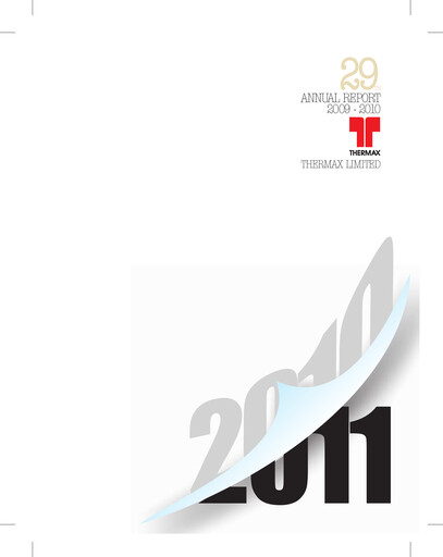 Thumbnail Thermax Annual Report 2009-2010