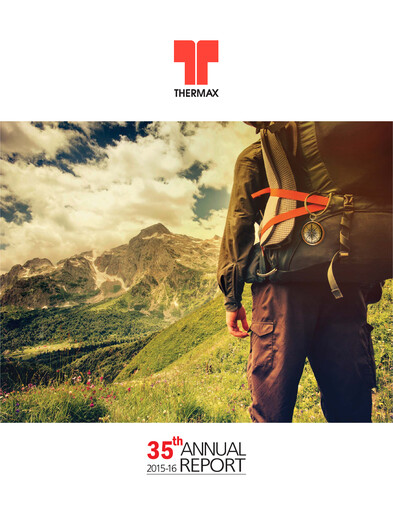 Thumbnail Thermax Annual Report 2015-2016