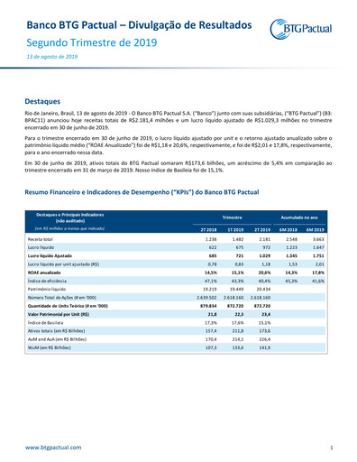 Thumbnail BTG Pactual Quarterly Report 2019-q2