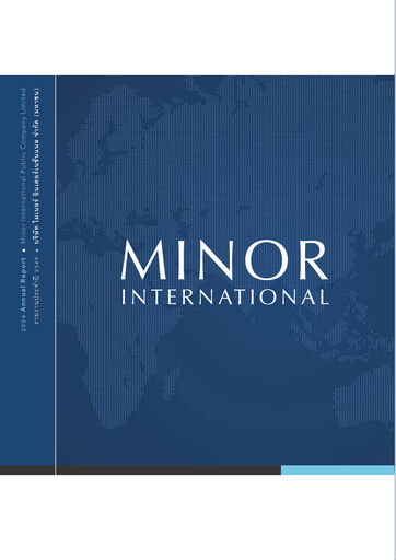 Thumbnail Minor International Annual Report 2006