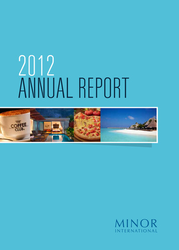 Thumbnail Minor International Annual Report 2012
