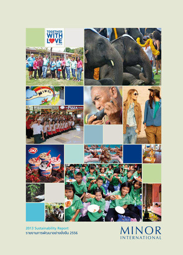 Vorschaubild Minor International Nachhaltigkeitsbericht 2013