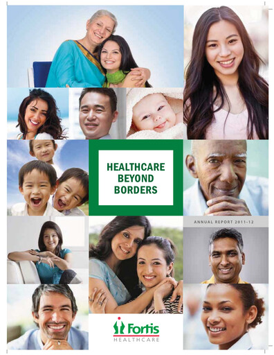 Thumbnail Fortis Healthcare Annual Report 2011-2012