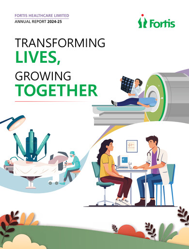 Thumbnail Fortis Healthcare Annual Report 2024-2025