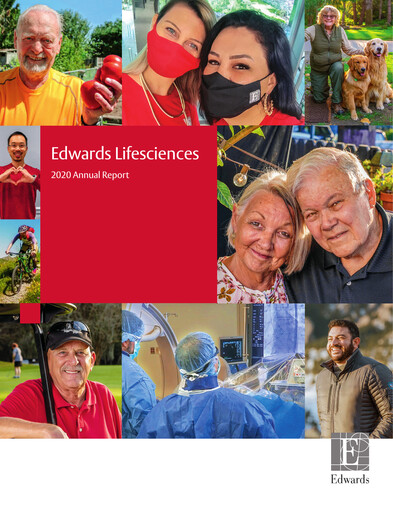 Thumbnail Edwards Lifesciences Annual Report 2020