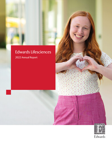 Thumbnail Edwards Lifesciences Annual Report 2022