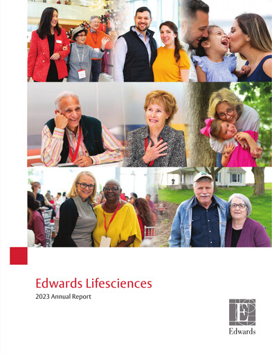 Thumbnail Edwards Lifesciences Annual Report 2023