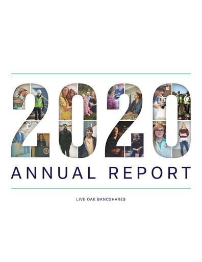 Thumbnail Live Oak Bank
 Annual Report 2020