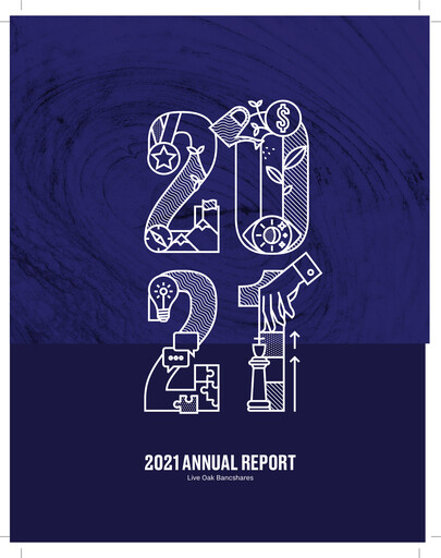 Thumbnail Live Oak Bank
 Annual Report 2021