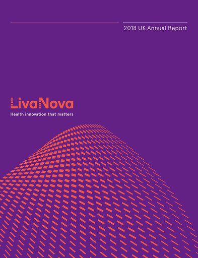 Thumbnail LivaNova Annual Report 2018